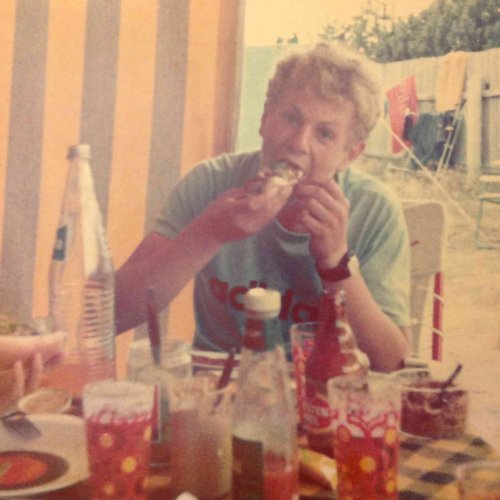 Frank (aka Christiaan) Lorenzen, 1976, Hennestrand, West Coast of Denmark